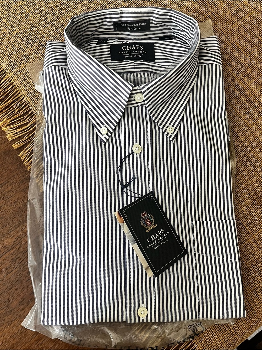Chaps men’s button-down dress shirt